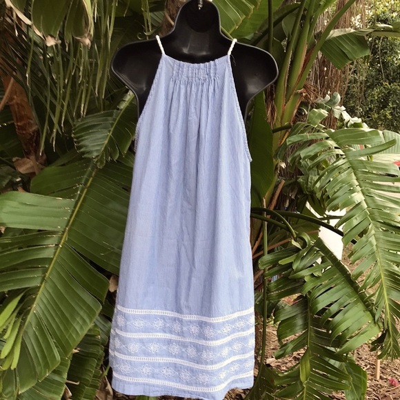 Vineyard vines halter luck striped eyelet dress - Picture 4 of 8